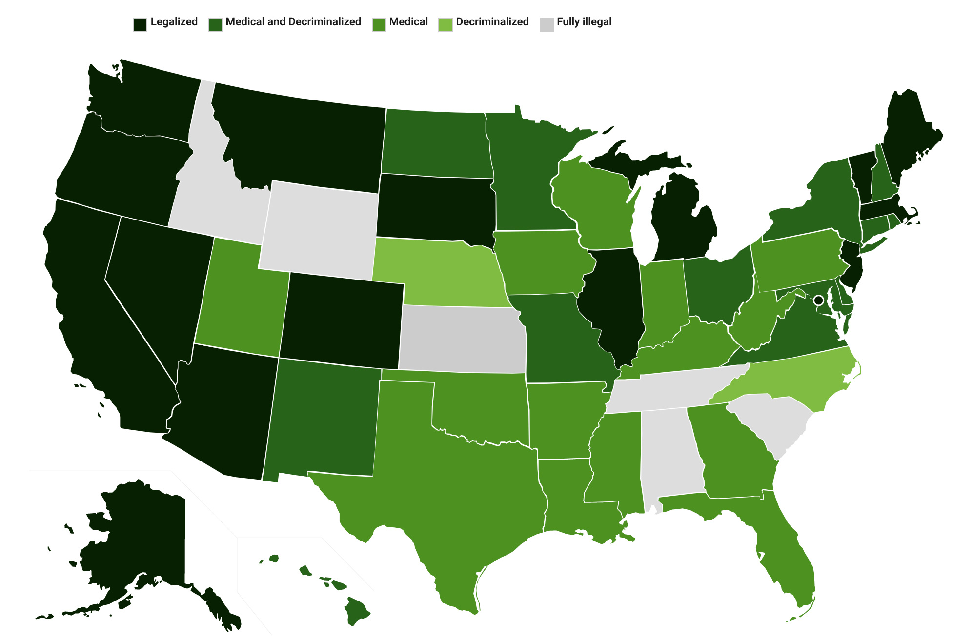State by state, legal cannabis operations spread